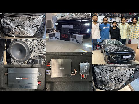 AUDISON Setup In Hyundai Verna 2024 | New Verna Modification 2024 | New Verna Modified 2024 | Audio