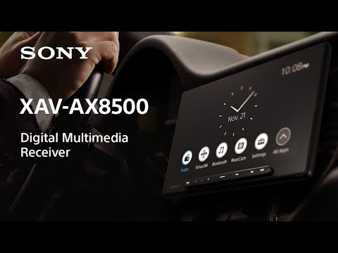 Sony XAV-AX8500 Digital Multimedia Car Receiver [AA] (with Audio Description) | Official Video