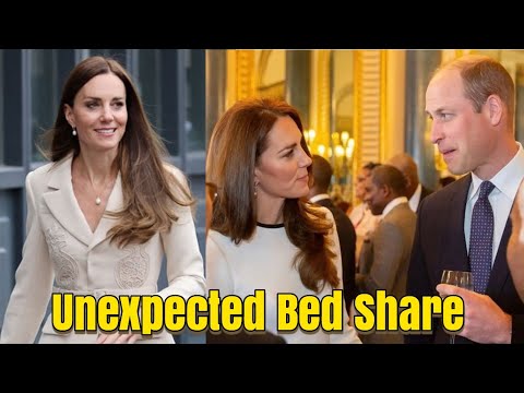 Prince William reveals unexpected guest shares Kate Middleton's bed