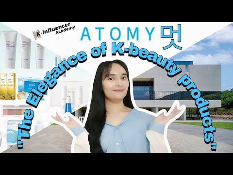 The 멋/Elegance of Korea• Reviewing Atomy K-beauty Products🇰🇷💙 #kinfluencer