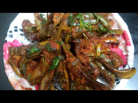 Village Style Vankaya Fry | Andhra Stuffed Brinjal Fry | వంకాయ ఫ్రై | Stuffed Brinjal Recipe