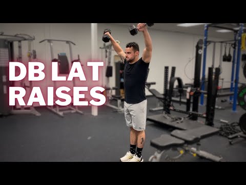 How to Do DB Lat Raises Correctly