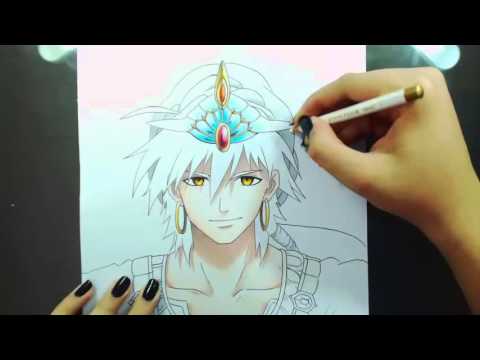 Speed Drawing - Sinbad (Magi: The Labyrinth of Magic)