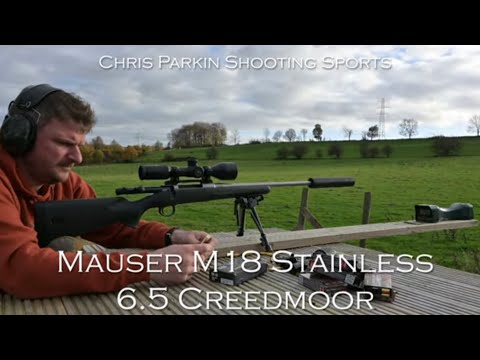 Mauser M18 Stainless, 6.5 Creedmoor Unboxing and first shots