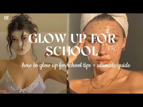 How to glow up for school ♥️🎀✨(Ultimate Guide🎀Real Quick 💋)|Students glow up for school on a budget✨