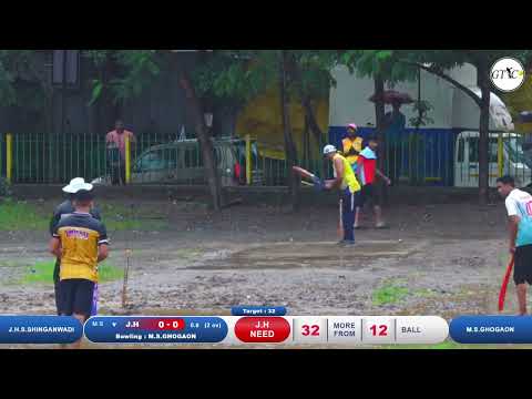 Ghogaon Vs Shinganwadi Match At श्री भैरवनाथ चषक २०२४ । आयोजक - खुडेवाडी