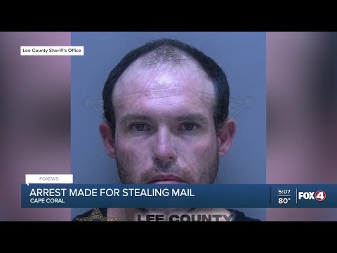 Man arrested for stealing mail