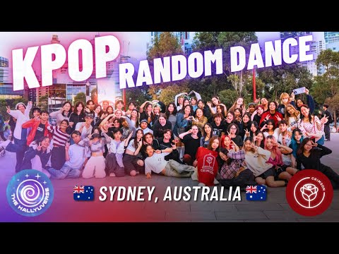 [KPOP IN PUBLIC] RANDOM PLAY DANCE in SYDNEY, AUSTRALIA | CRIMSON 🥀 x TheHallyuverse