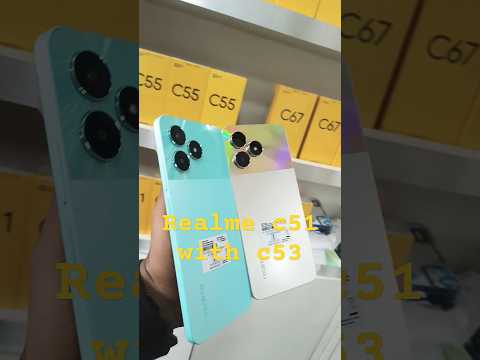 Realme c53 and Realme c53 #smartphone#realmec53unboxing  #maarzatech#shortvideo