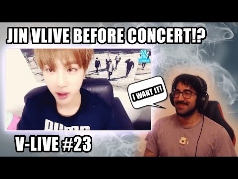 BTS 화양연화 on Stage Live: JIN  | Vlive #23 | Reaction