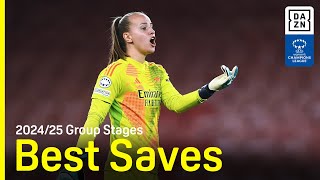 DAZN's Top 10 Saves Of The 2024-25 UEFA Women's Champions League Group Stage