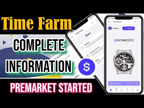 Time Farm Crypto Mining Complete Information| Full Details Of $TimeFarm