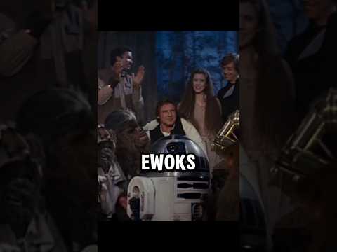 HOW Did the Ewoks Get their Name?! #starwars #shorts #didyouknow