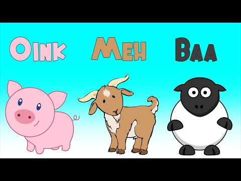 Animals On The Farm | Kids Learning Videos & Animal Songs | LittleKidsTV