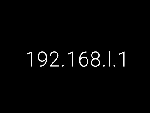 192.168.l.1