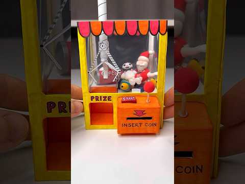 DIY Claw Machine with Paper | Paper Craft Ideas #short #papercraft