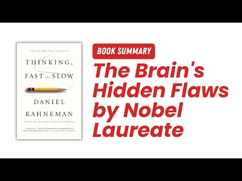 The Brain's Hidden Flaws | Thinking, Fast and Slow  by Daniel Kahneman Audiobook | Book Summary