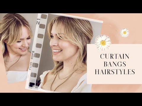 9 Hairstyles for Curtain Bangs - Kayley Melissa