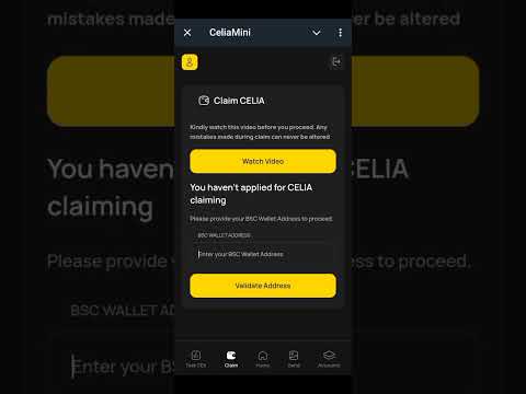 Celia Finance | How To Withdraw Your Celia Tokens From Telegram CeliaMini | Trust Wallet Withdrawal