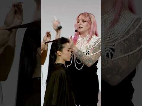 Sage Kinney at the Kao Salon Global Experience 2023 | #shorts | KMS Pro