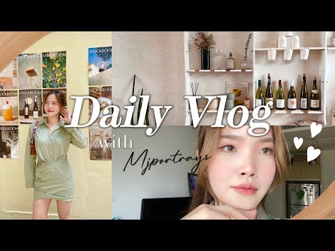 ไอเท็มเติมปากสุดละมุน, พาเที่ยวคาเฟ่เปิดใหม่สุดชิค Stockroom | Daily Vlog 1 | mjportrays