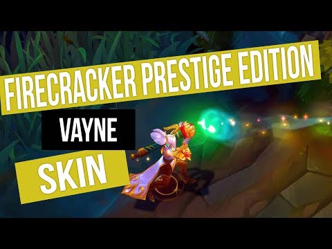 Vayne: Firecracker Prestige Edition | Skin Spotlight • League Of Legends