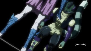 Meruem bows to Palm / english dubbed hunter x hunter