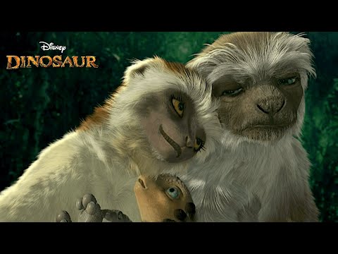 Plio y Yar Adoptan a Aladar - Dinosaurio (Español Latino) HD