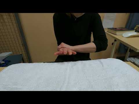 Hand injury exercise 21: Passive forearm rotation – pronation and supination