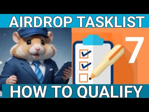 Hamster Kombat Airdrop Tasklist ✅ 7 Things To Qualify Don't Miss The Last One