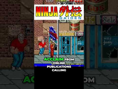 Why didn't we get the Arcade version of NINJA GAIDEN? #shorts #nes