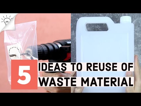 5 Ideas To Reuse of Waste Material | Thaitrick