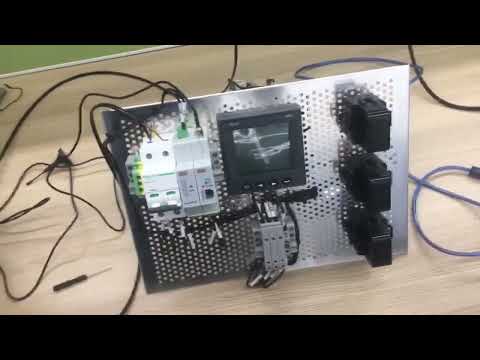 Acrel Electric | Installation and Debugging Video of AMC96L-E4 Panel AC Multifunction Energy Meter