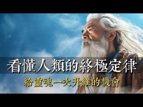 凡看懂人類終極定律的靈魂，都已經開始修行了！ 看懂人類的終極定律，給靈魂一個升維的機會