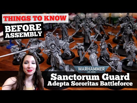 Sanctorum Guard Assembled! What to Know Before Assembly for the Adepta Sororitas Battleforce