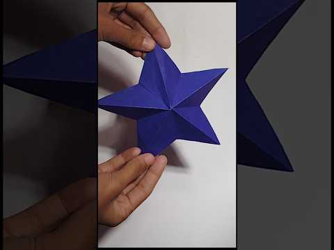 3D Star Making #christmascrafts #starmaker #christmasdecoration #craftingideas #diy #ytshorts #viral