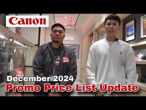 Promo Price List Update December 2024, CANON Concept Store