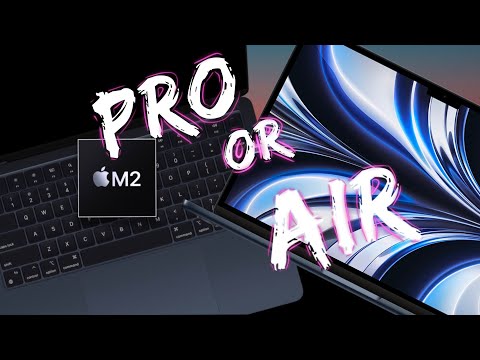 Should You Buy a MacBook Pro M2 or Air M2? | Working from Home