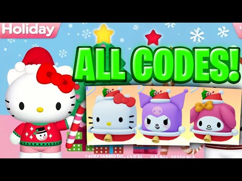 My Hello Kitty Cafe XMAS CODES!