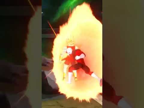 Dragonball Sparking Zero! Jiren Heat Break Attack On Kale Super Saiyan Berserk. #bbz #yts #trend