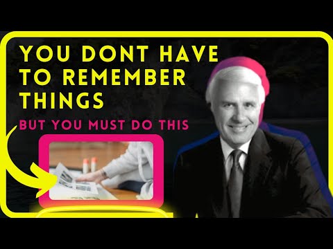 With This Simple Habit You Will Get Job Done | Motivational Speech by Jim Rohn