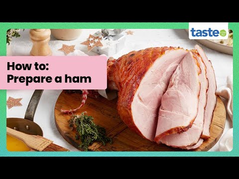 How to prepare a ham for Christmas