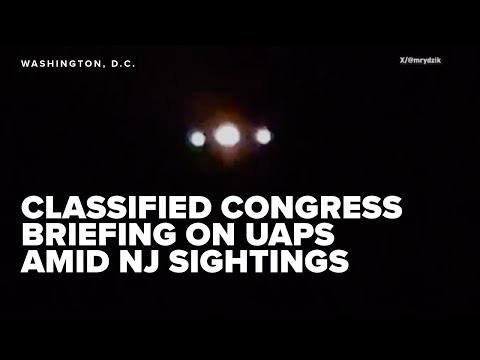 UFOs: Pentagon holds classified briefing on UAP sightings, FBI investigates NJ "drone" sightings