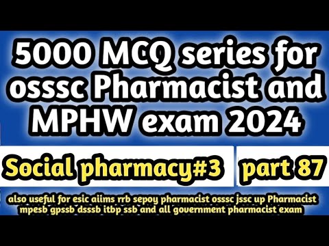 5000MCQseriesforossscpharmacistandmphwexam2024#hecpmcq#railwaypharmacistexam2024#dsssbpharmacist2024