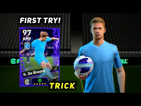 Trick To Get new 101 Rated KDB In efootball 24 mobile |efootball 24 gameplay|#efootball