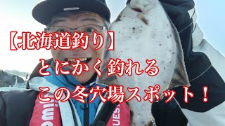 【北海道釣り】とにかく釣れるこの冬穴場スポット！