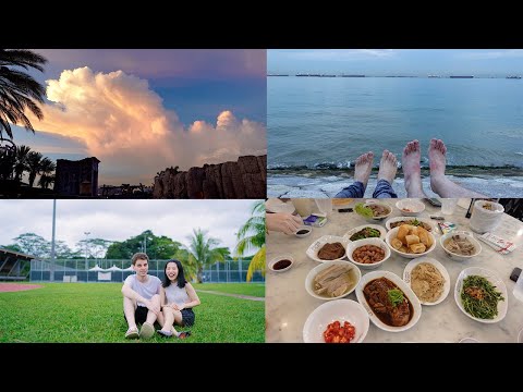 Meeting my bf after 2-year long distance | When European meets Asian food | relationship