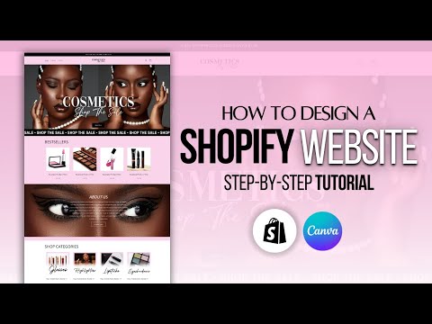 How To Make A Pink Luxury Shopify Website | Step By Step Shopify Tutorial For Beginners