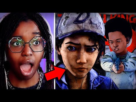 AJ IS A MENACE AT 5 YEARS OLD | Walking Dead The FINAL Season Ep 1