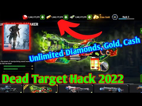 Dead Target Unlimited Diamond/Gold/Money Latest Mod Hack apk free